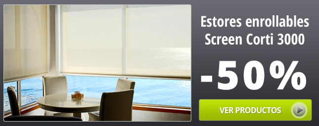 estores enrollables screen