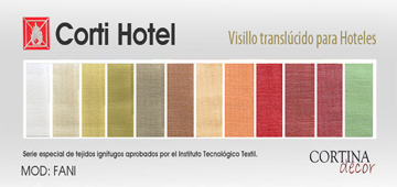 Foscurit y cortinas hoteles