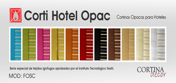 Foscurit y cortinas hoteles