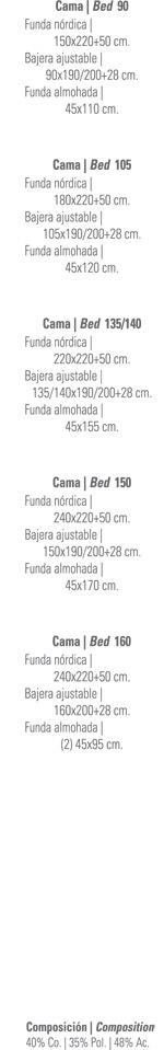 Caracteristicas fundas nordicas