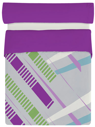 Funda Nordica Romo morado