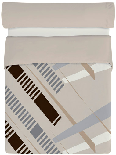 Funda Nordica Romo piedra