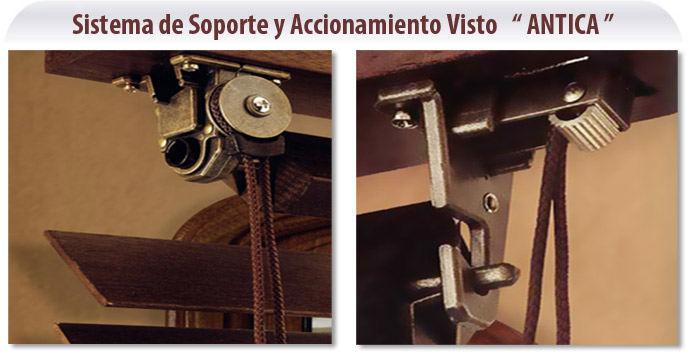 Venecianas de madera natural Cortinadecor 35 / 50 y 70 mm Venecianas de madera natural Cortinadecor 35 / 50 y 70 mm