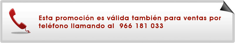 promocion valida para telefono