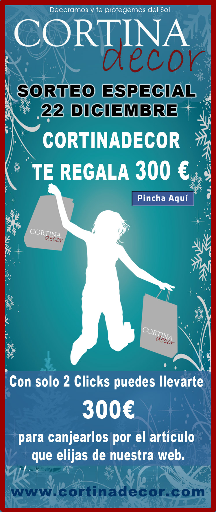 Cortinadecor te regala 300 €