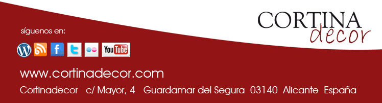 Siguenos en Cortinadecor