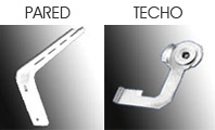 Soporte Rieles pared-techo