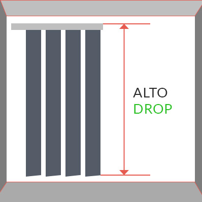 como medir lamas verticales cortinadecor