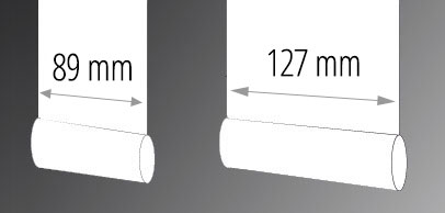 Anchos de lama para cortinas verticales fotograficas