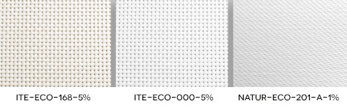 Tejidos base para imprimir cortinas verticales fotograficas