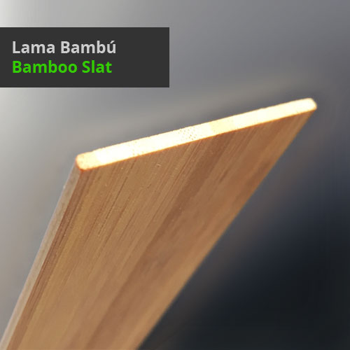 Venecianas de Bambú Natural Cortinadecor