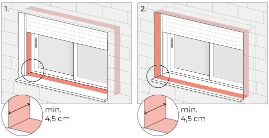 PRIME V Mosquitera enrollable vertical con muelle para ventanas -  Mosquiteras a medida - Filograsso SRL