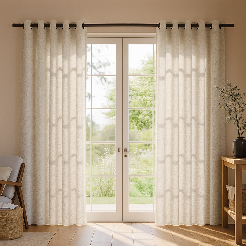 Cortinas Eleanor Creme