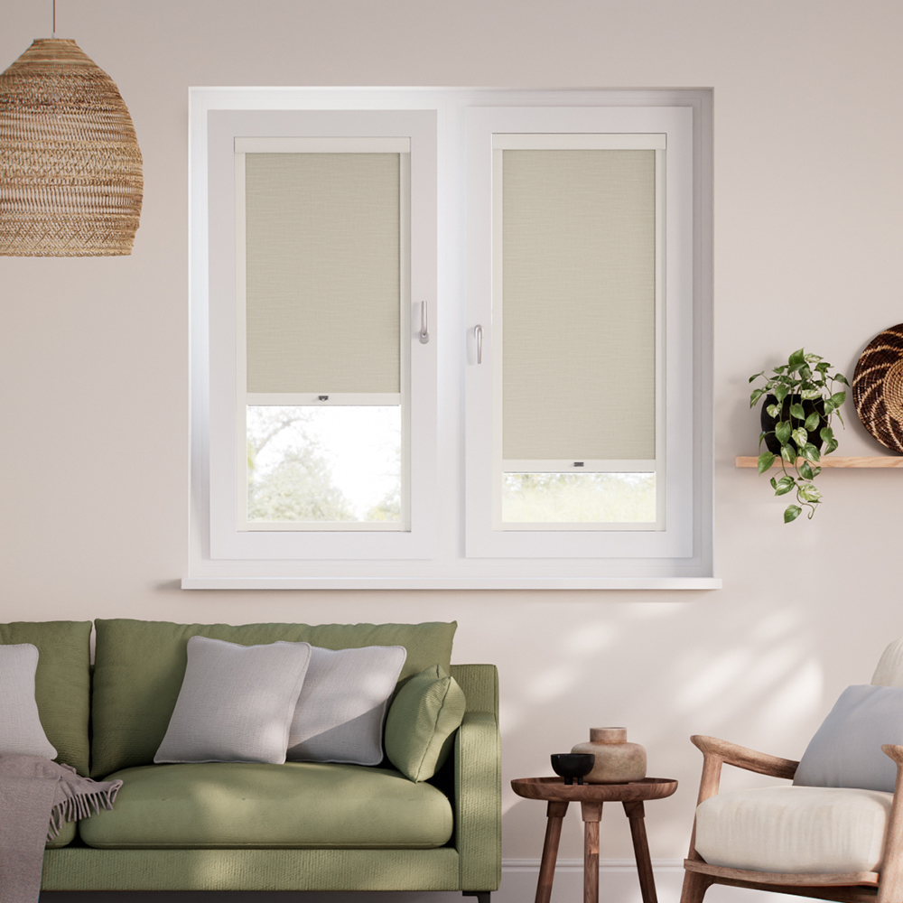 Sin taladrar Cristal Fit™ traslúcido Siena Beige