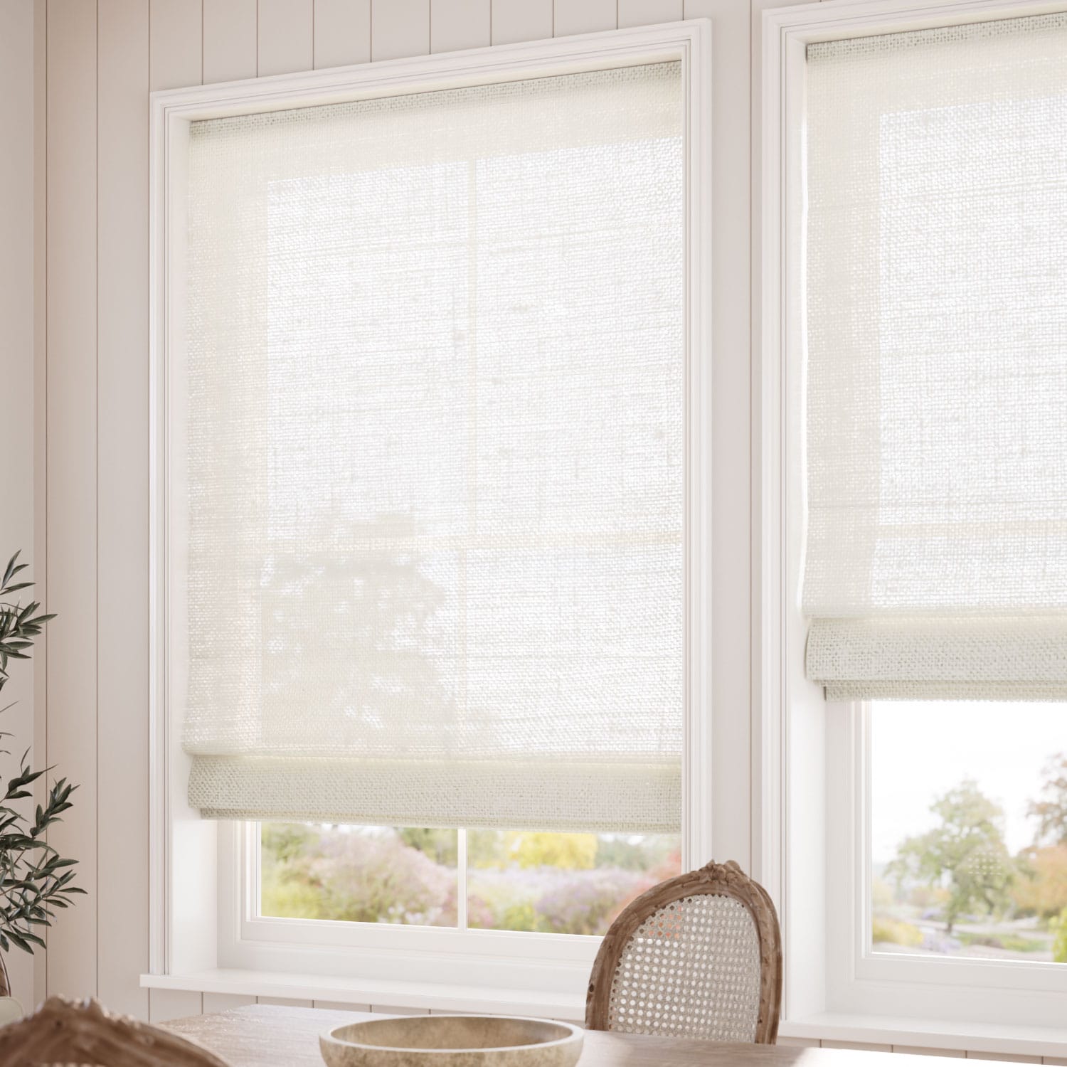 Arpillera Motorizado SmartView Crema
