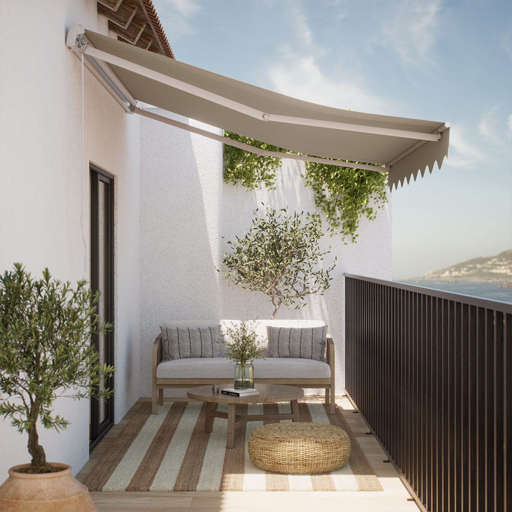 Brazo extensible Levante Blanco 295 x 200 cm