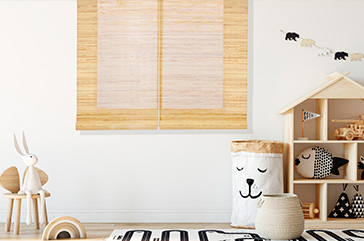 Blinds Wooden rollers